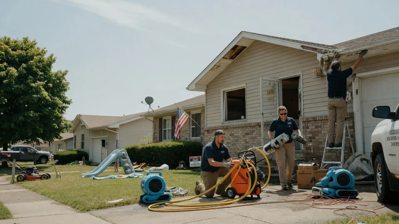 Water Damage Restoration in Stewardson, IL near me